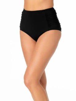 Anne Cole High Waist Tummy Control Bikini Brief